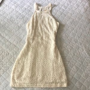 Hollister High Neck Lace Dress